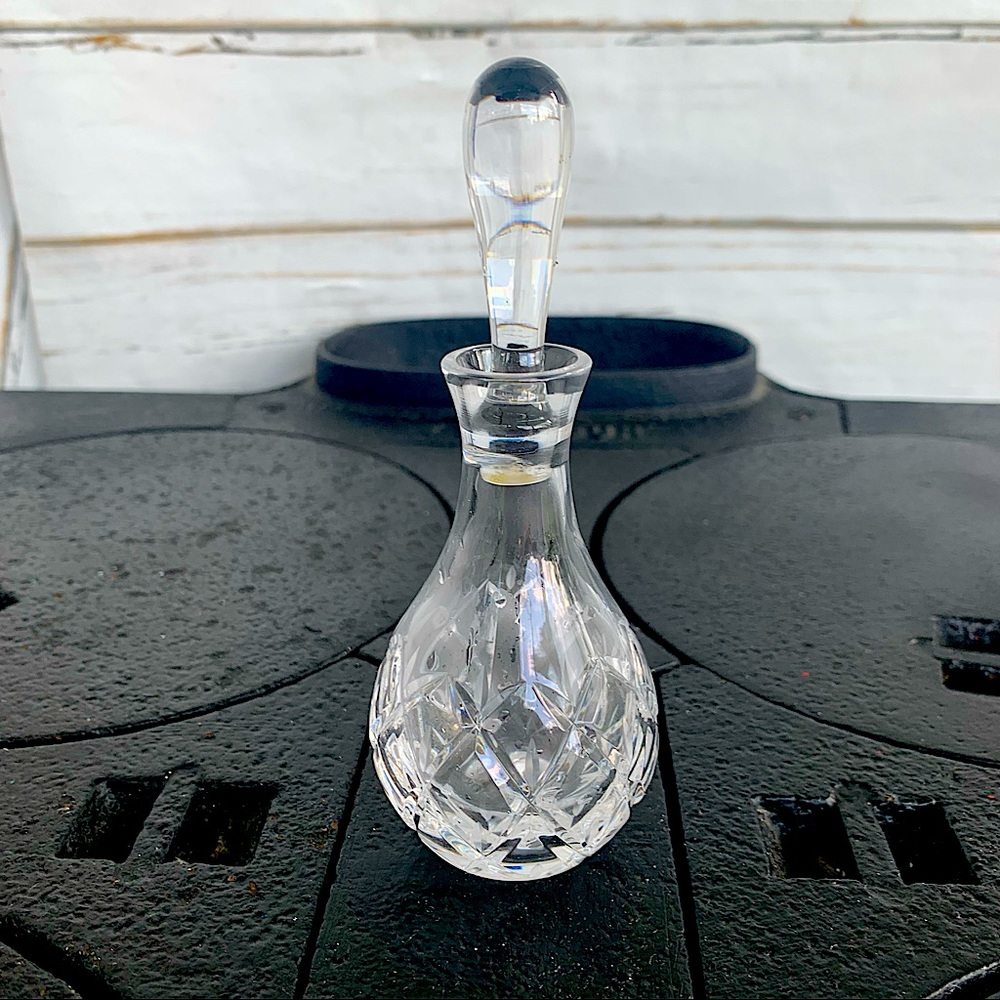 Atlantis VTG Crystal perfume bottle
